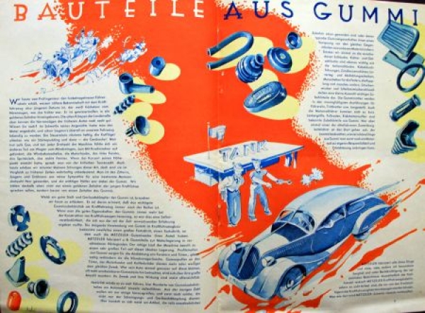 Metzeler Gummiwerke"Das Profil" Factorymagazine 1938 (2665)